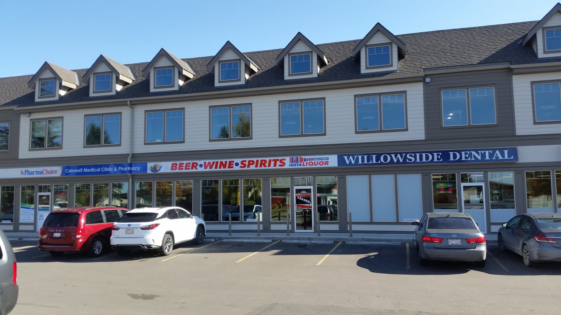 Commercial storefront signage